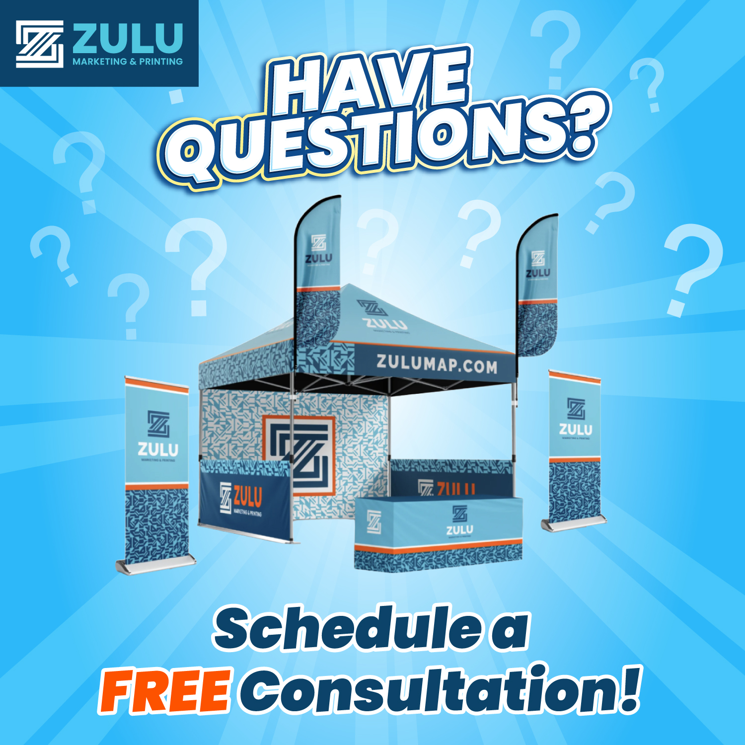 ZuLu Marketing & Printing Facebook ad