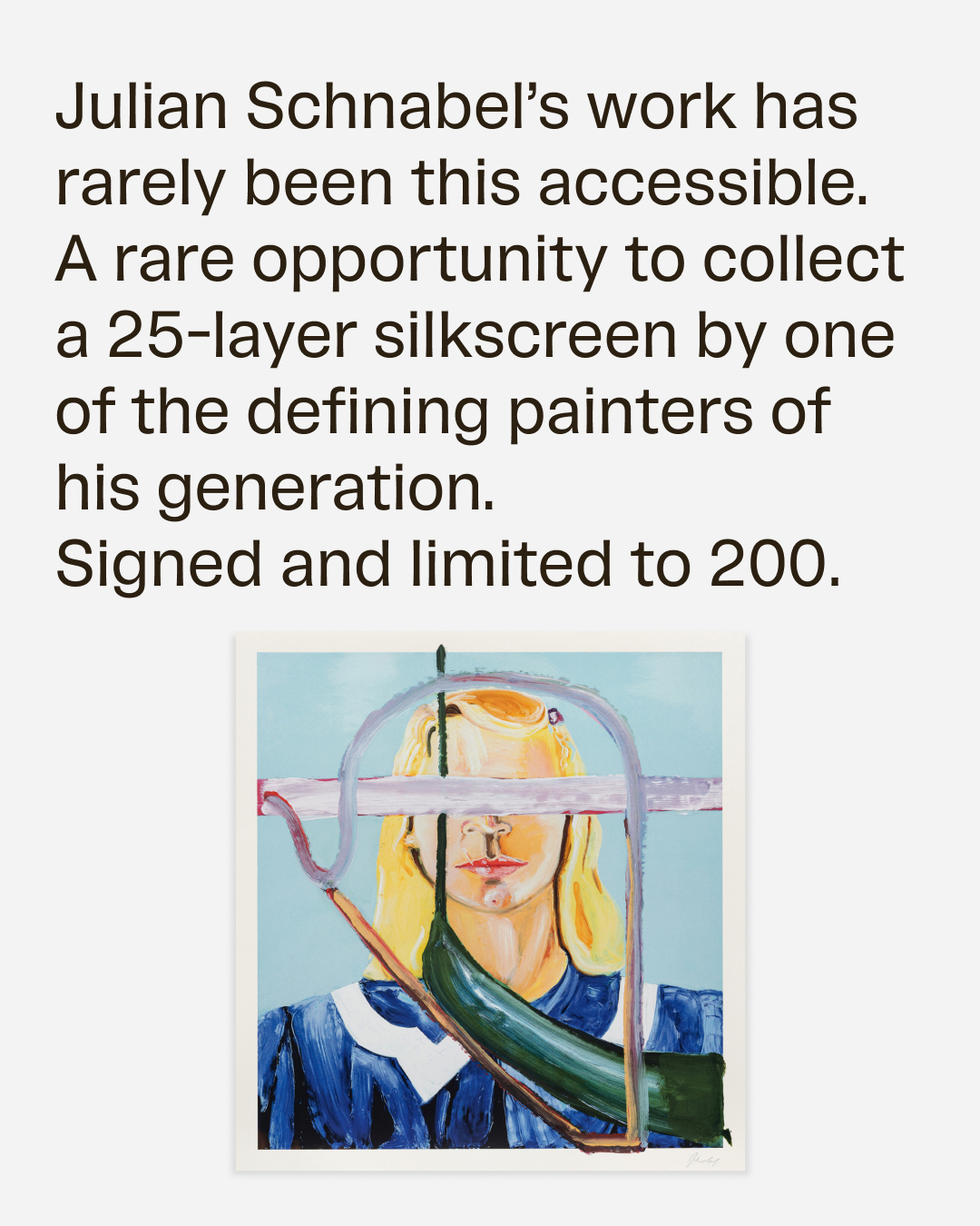 julianschnabelstudio Facebook ad