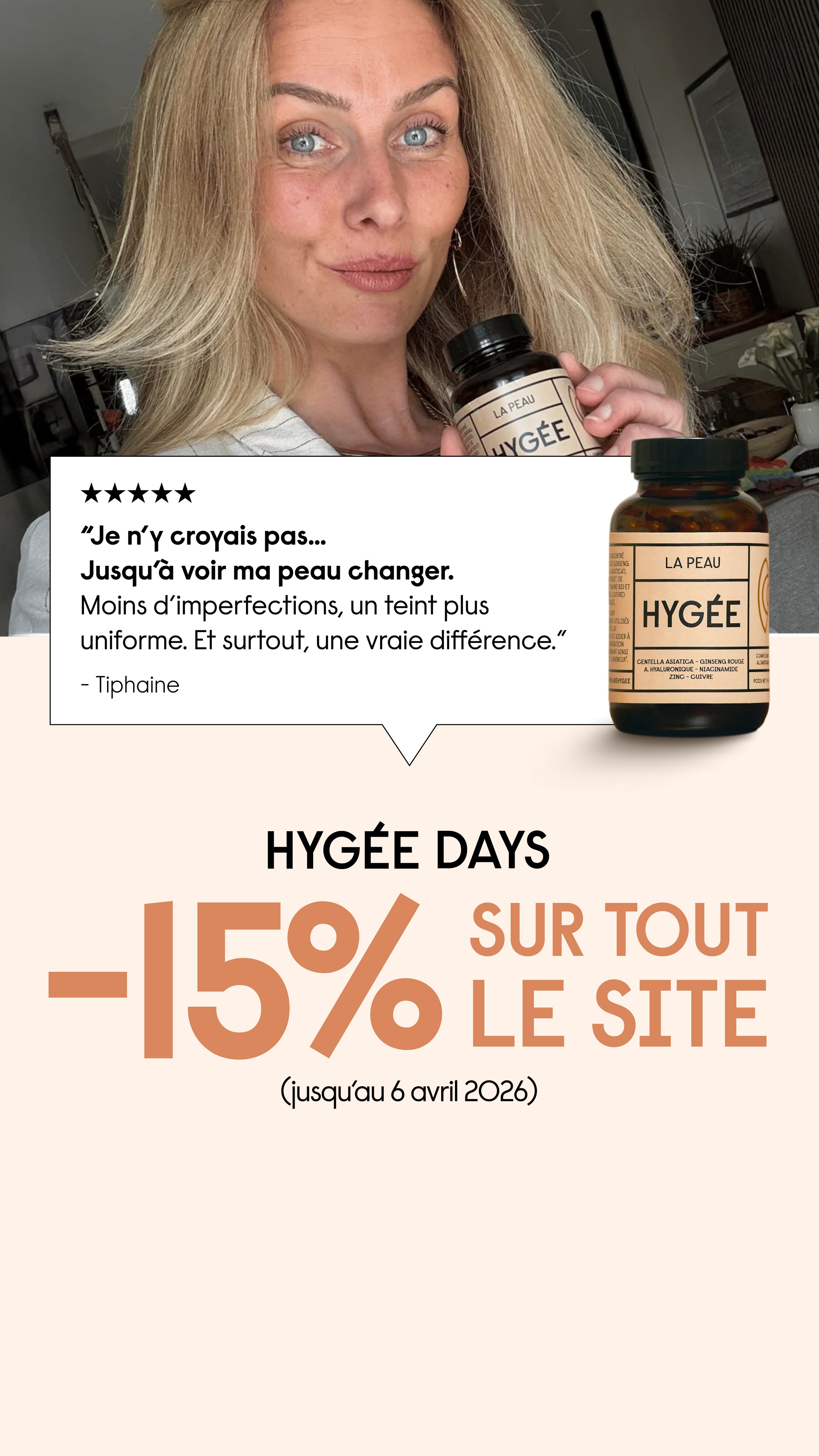 HYGÉE Facebook ad