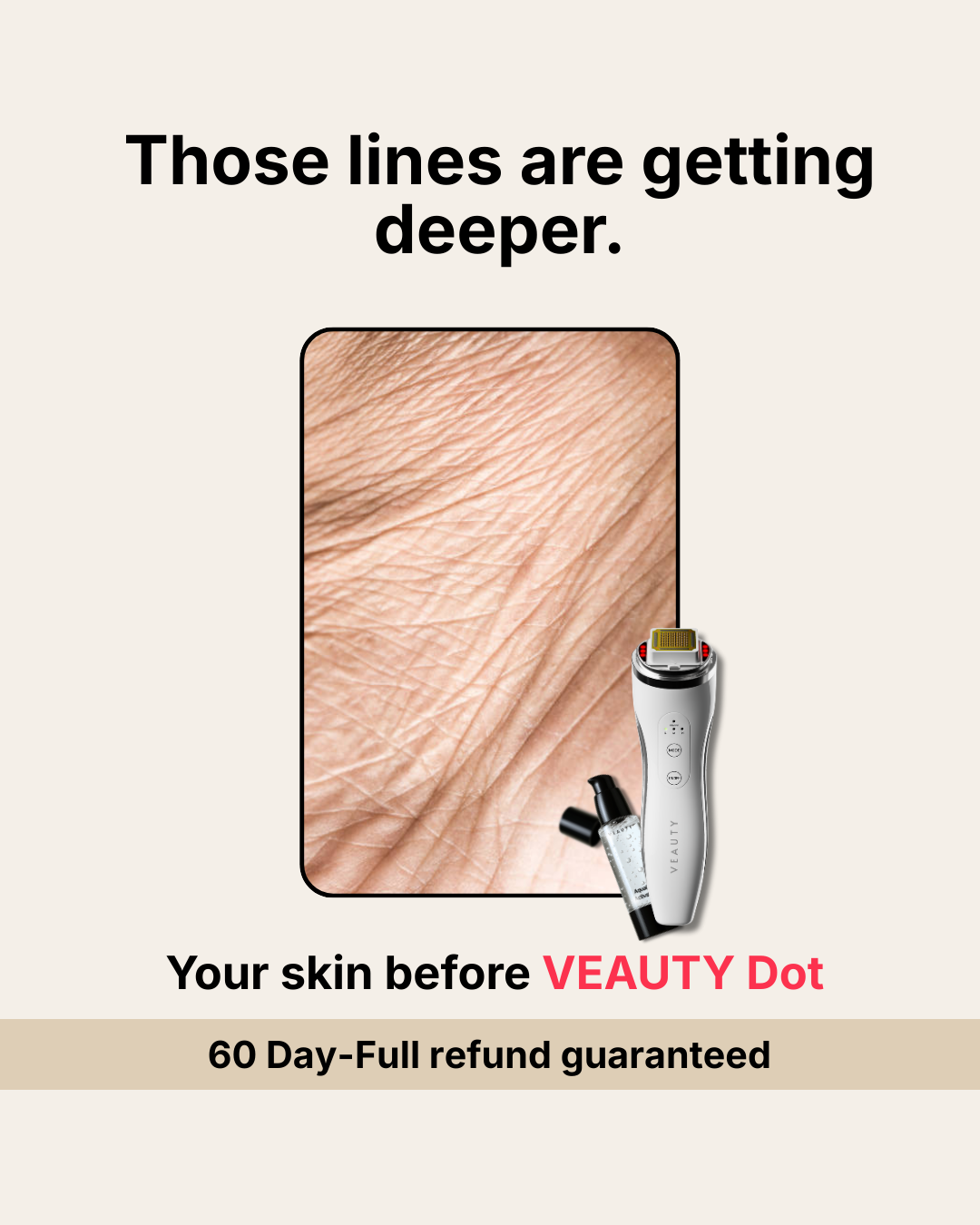 Veauty Facebook ad