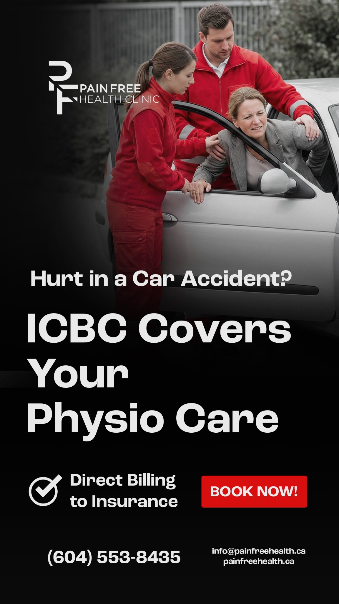 Pain Free Health Clinics Facebook ad