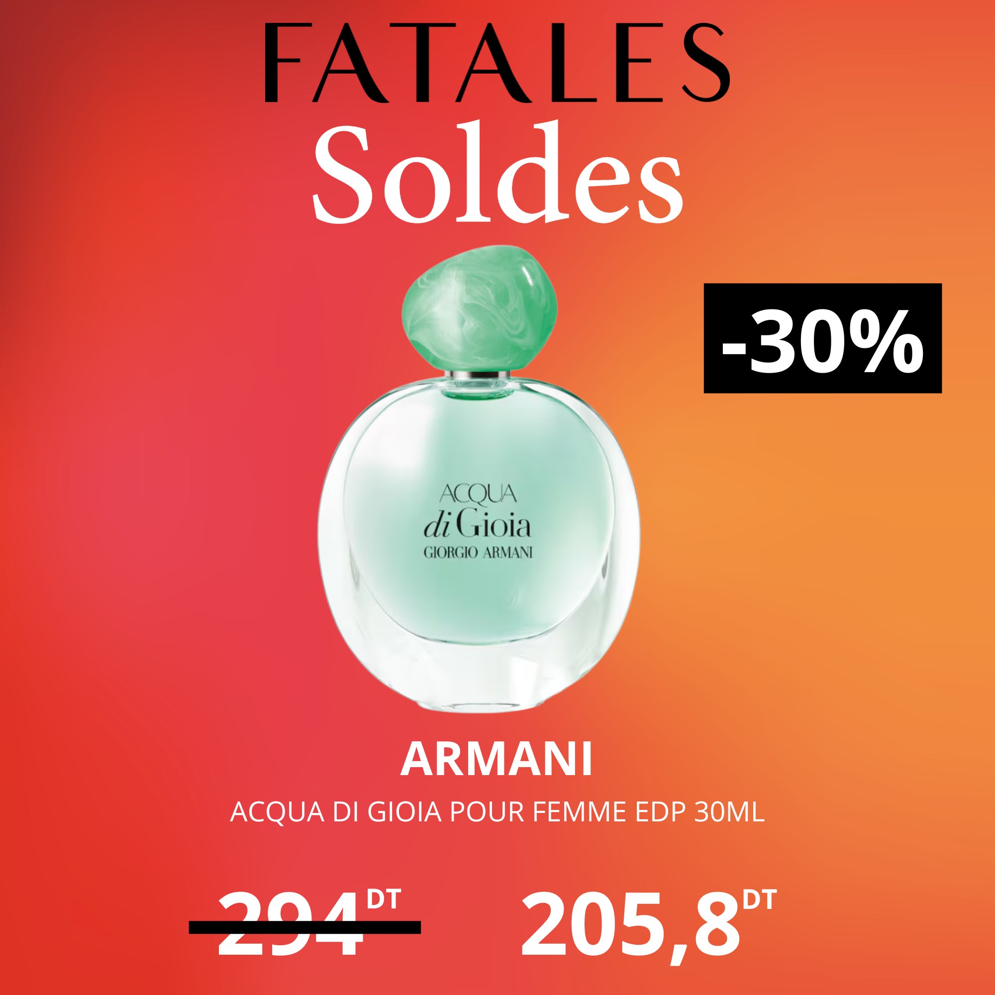FATALES Facebook ad: Les soldes continuent chez FATALES!