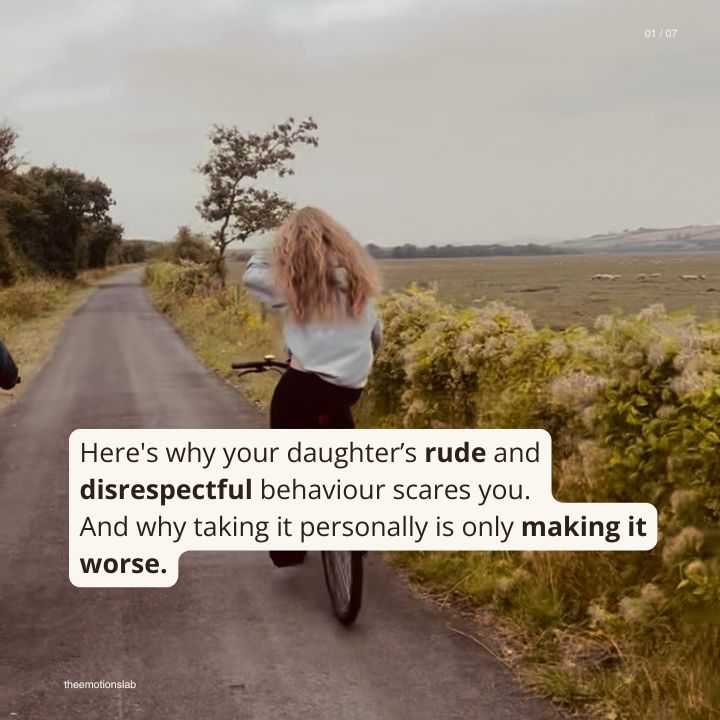 The Emotions Lab Facebook ad: She knows the difference between right and wrong…