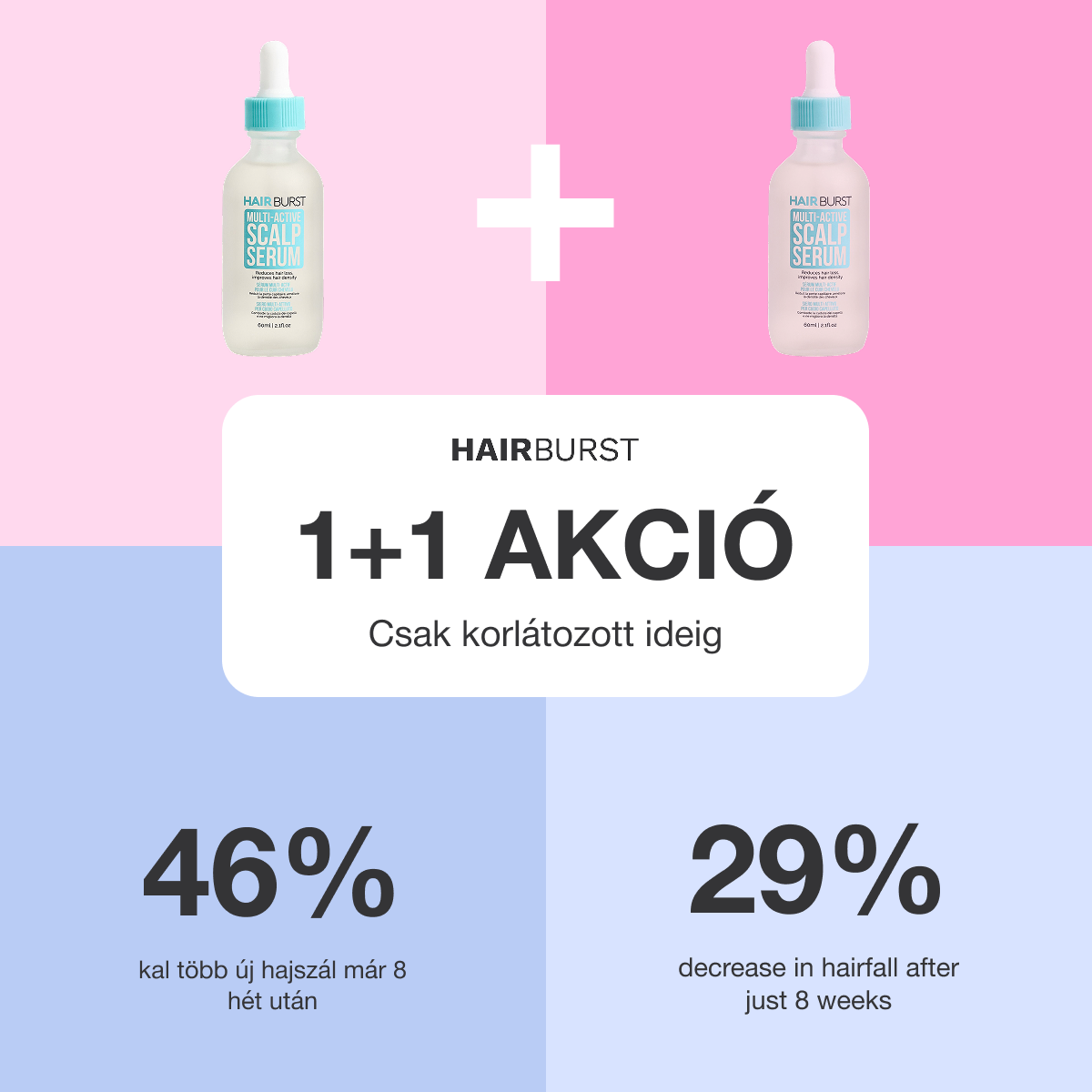Hairburst Hungary Facebook ad