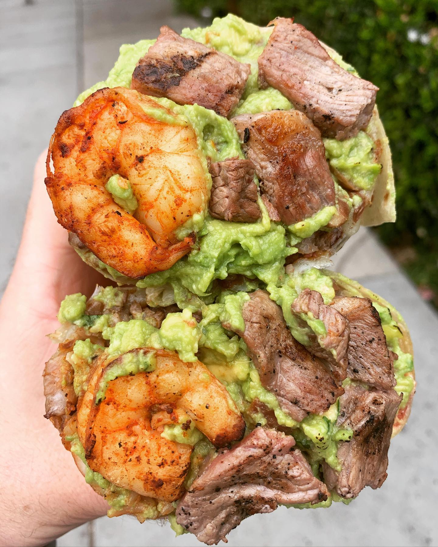 Sonoritas Prime Tacos Facebook ad: Mar y Tierra sub carne asada with angus…