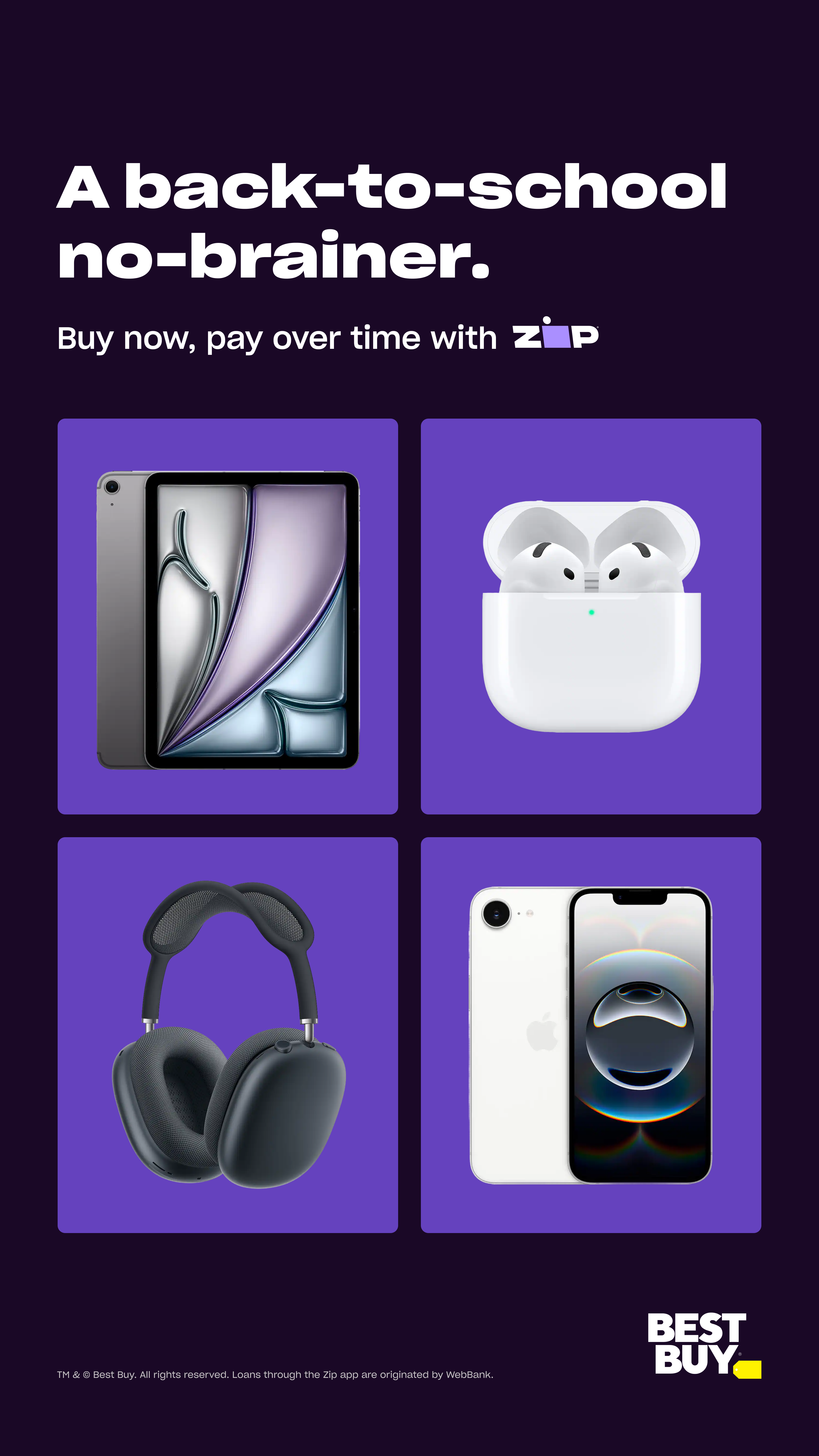 Zip Facebook ad from Jul 9, 2026