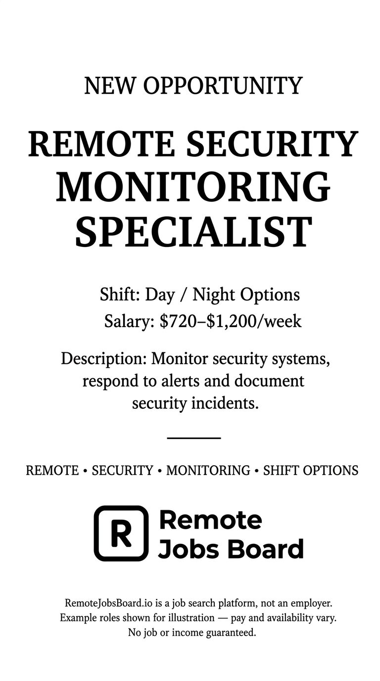 Remote Jobs Board - Work From Anywhere Facebook ad