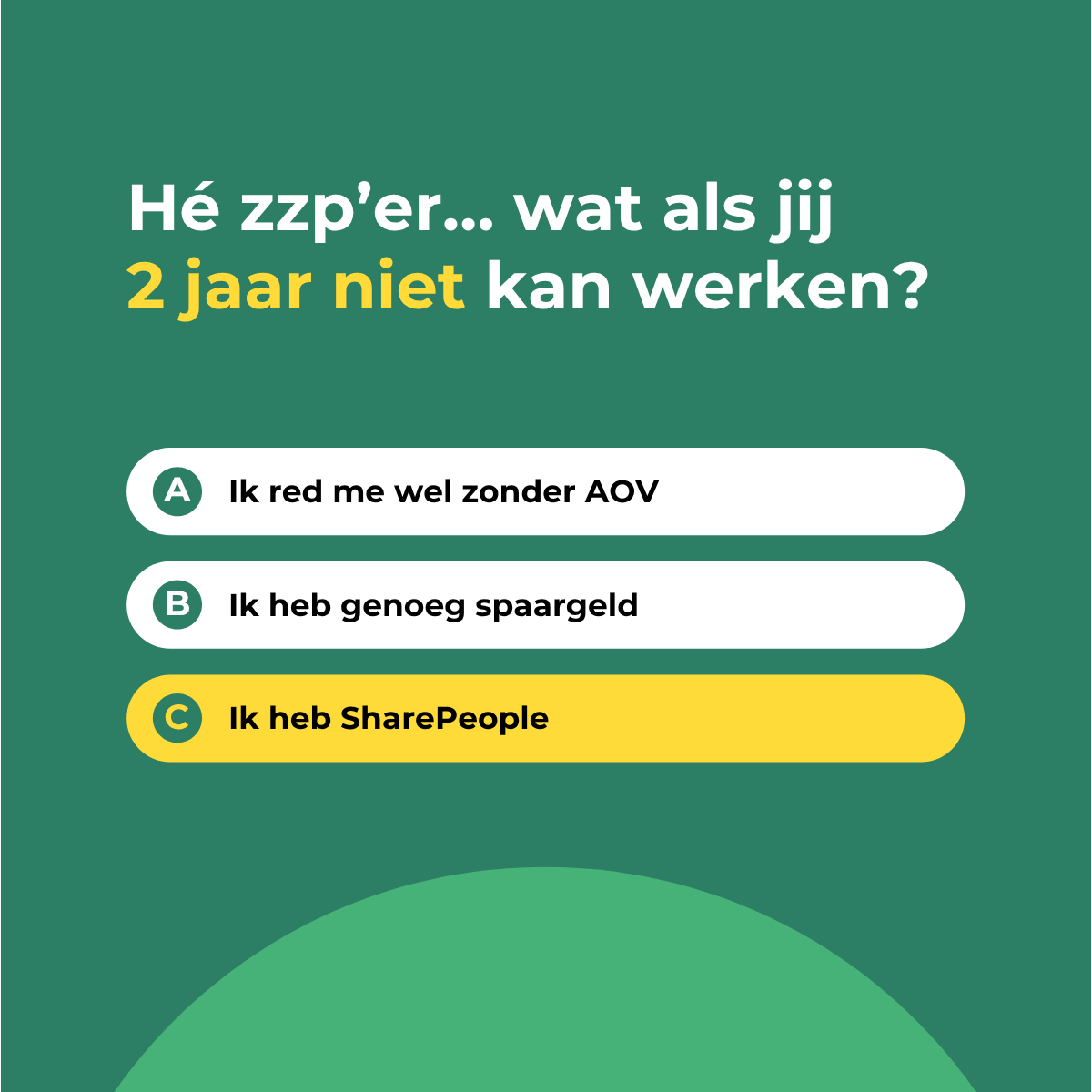 SharePeople Facebook ad
