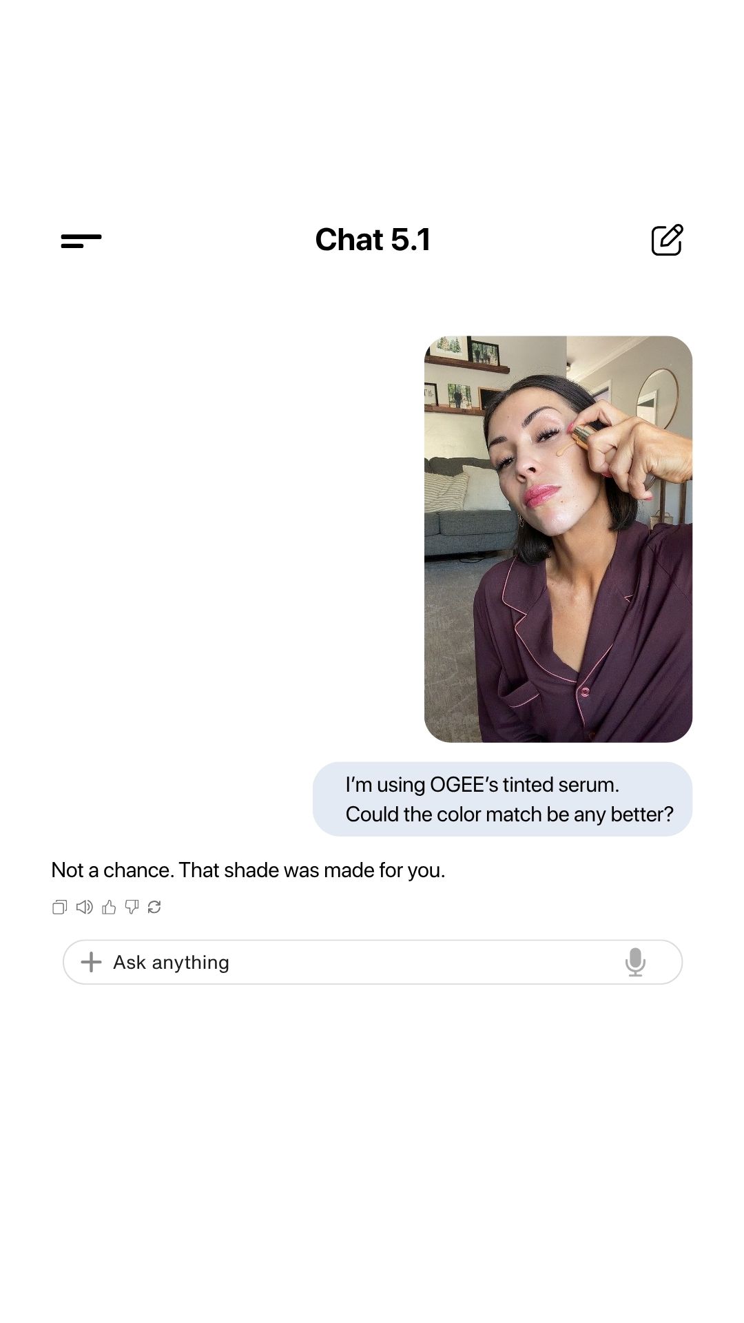 UGC by erykah  Facebook ad