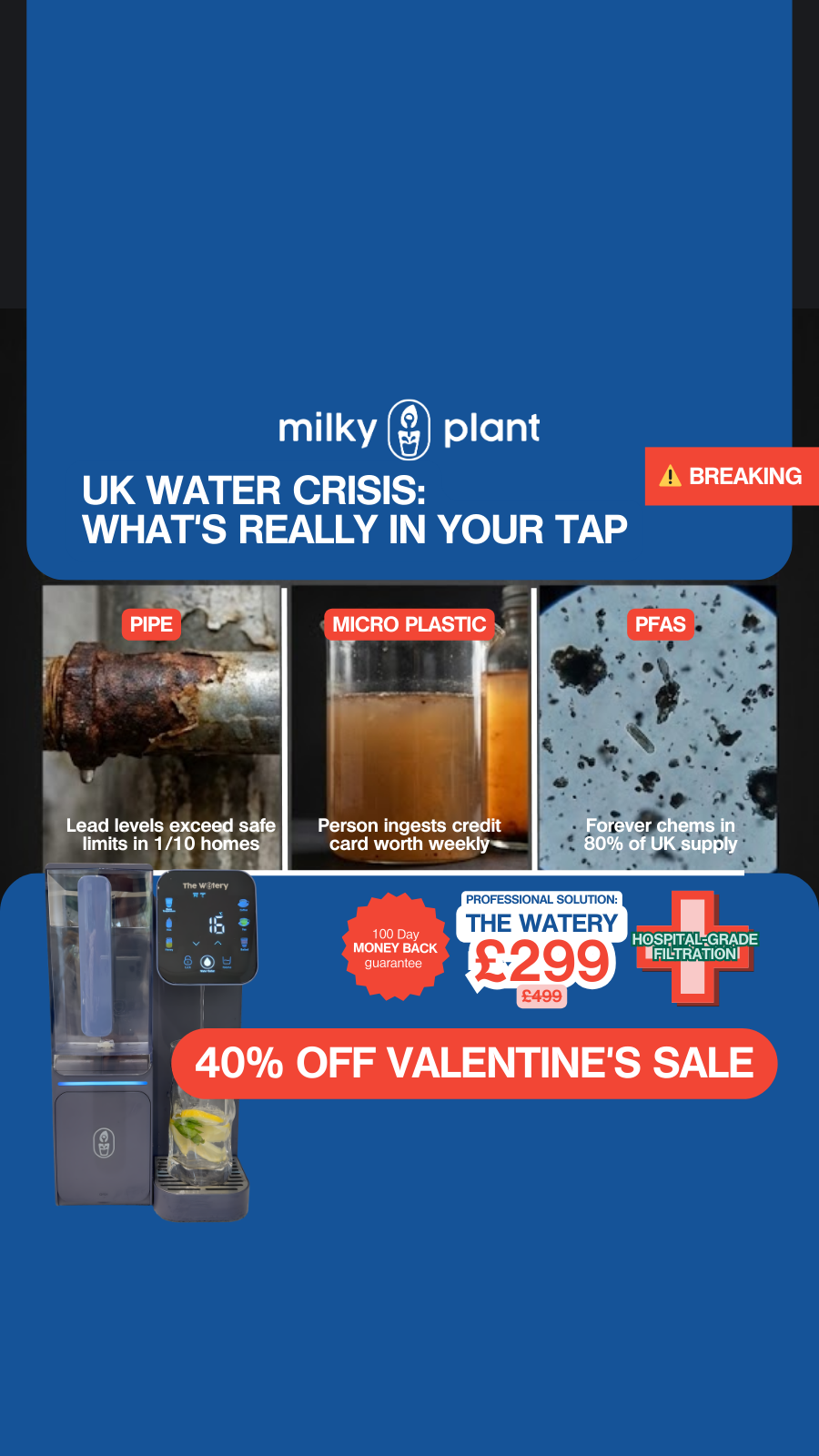 Milky Plant Facebook ad