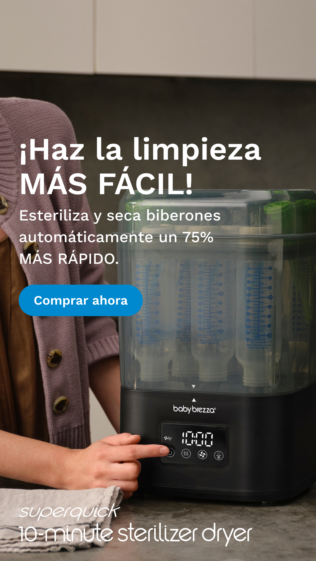 Baby Brezza ES Facebook ad