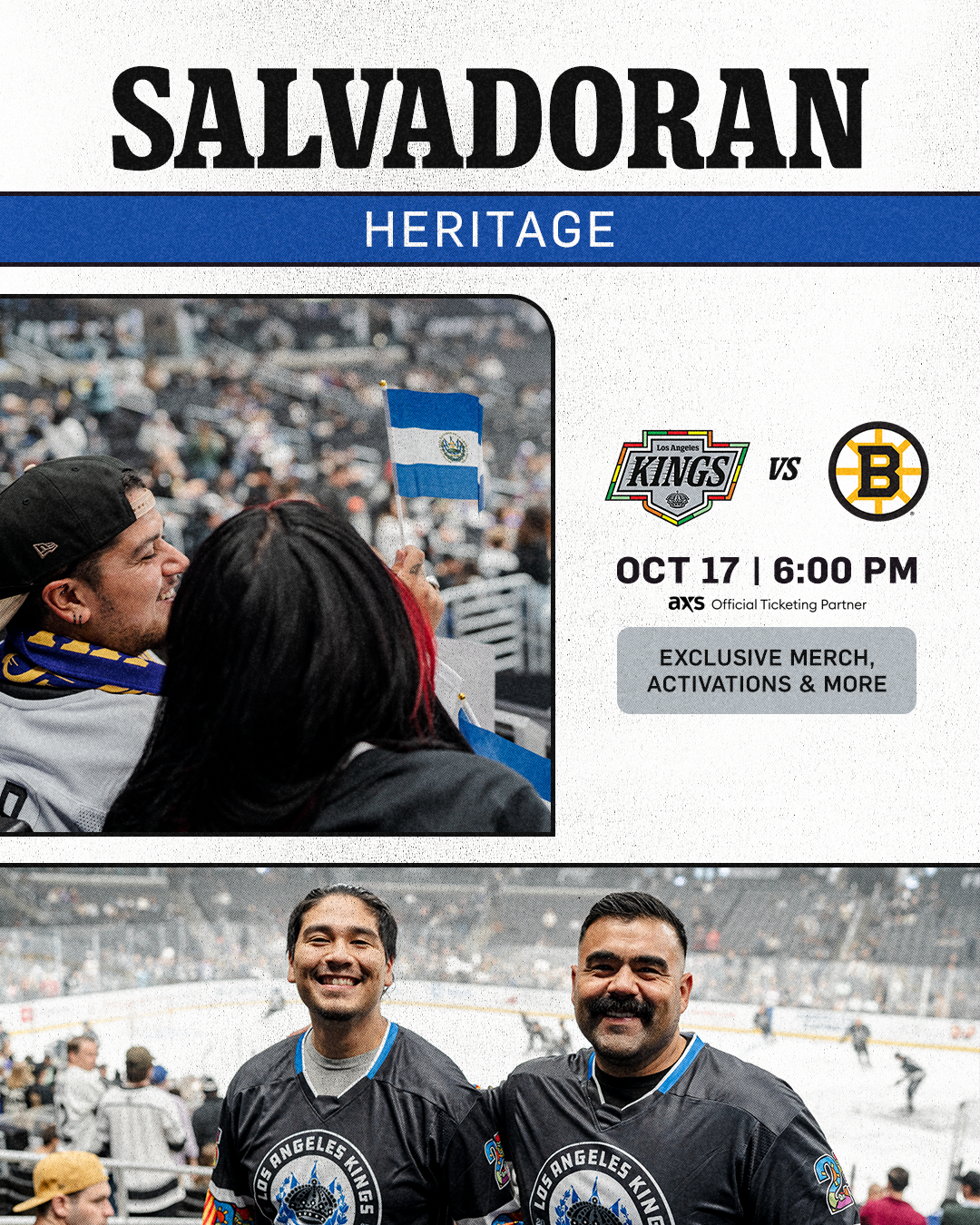 axs Facebook ad: LA Kings Official Tickets - Oct 17