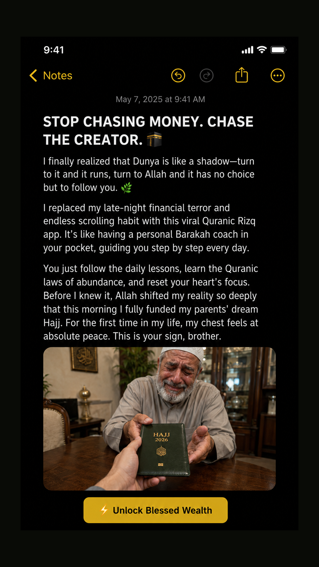 Imam Advice Daily Facebook ad