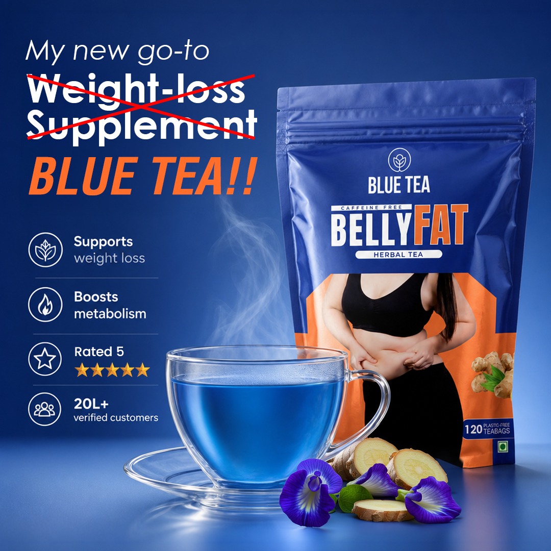 BLUE TEA INDIA Facebook ad