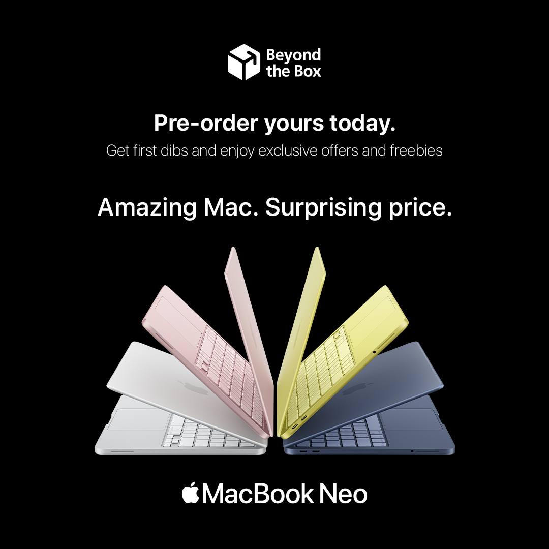 Beyond the Box Facebook ad: Pre-order is now finally open.