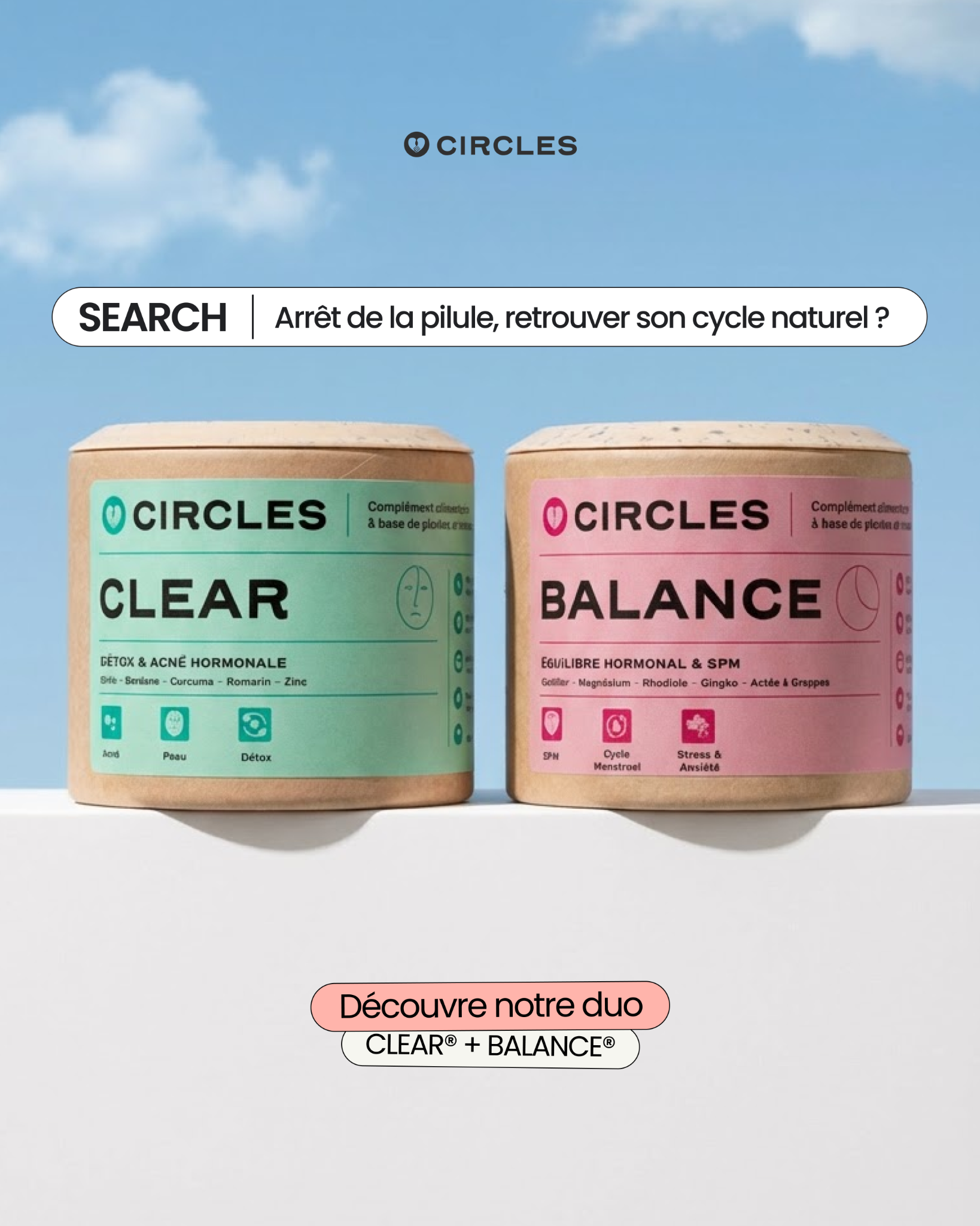 Circles Facebook ad