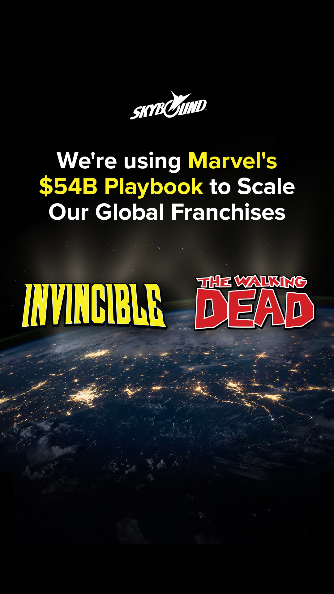 Skybound Entertainment Facebook ad from Jun 18, 2026