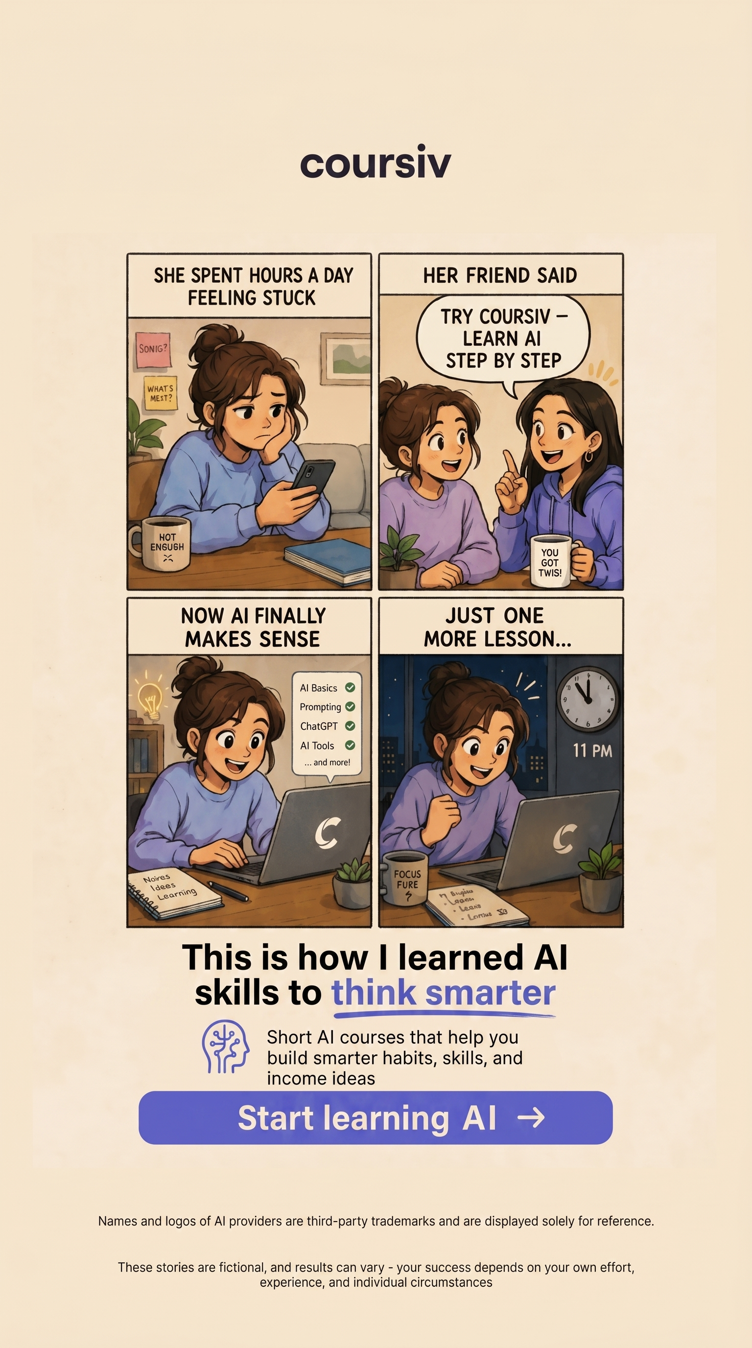 AI Made Simple Facebook ad
