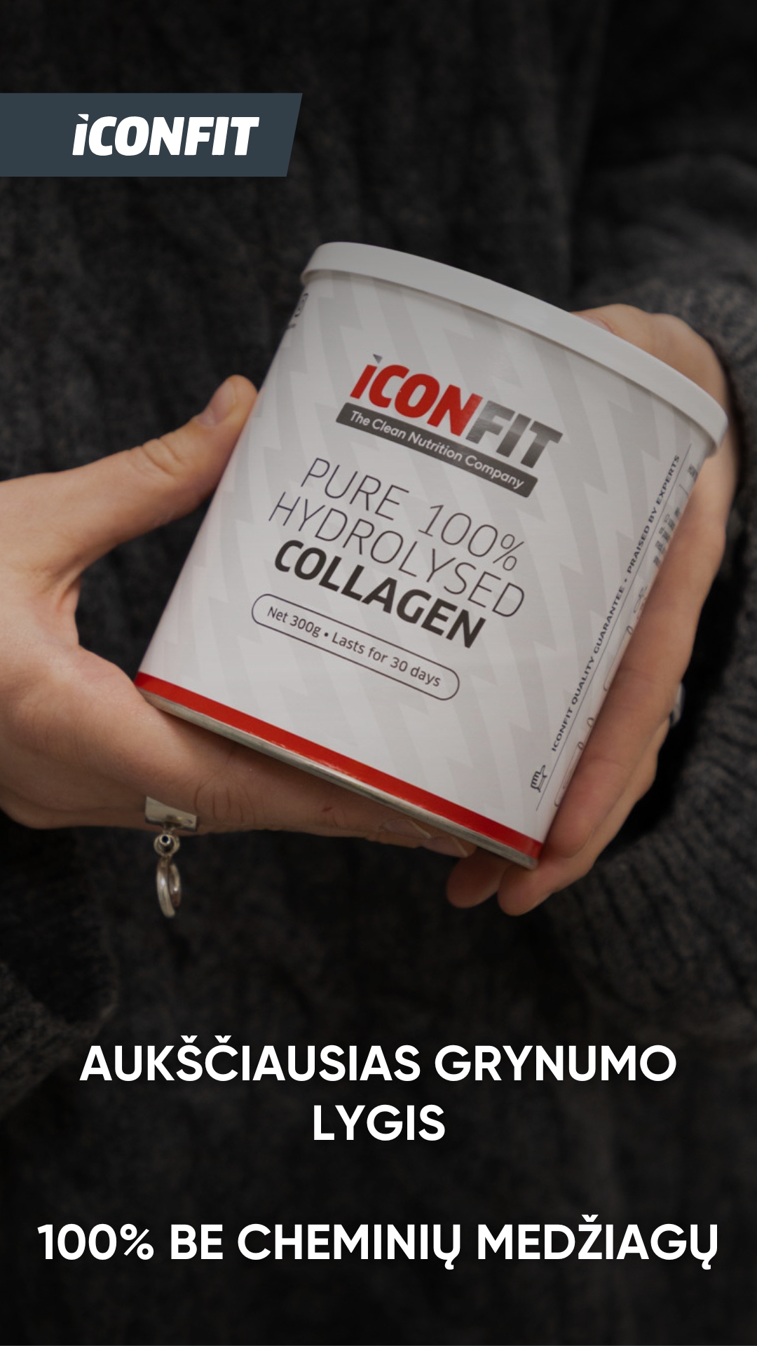 ICON FIT Lietuva Facebook ad