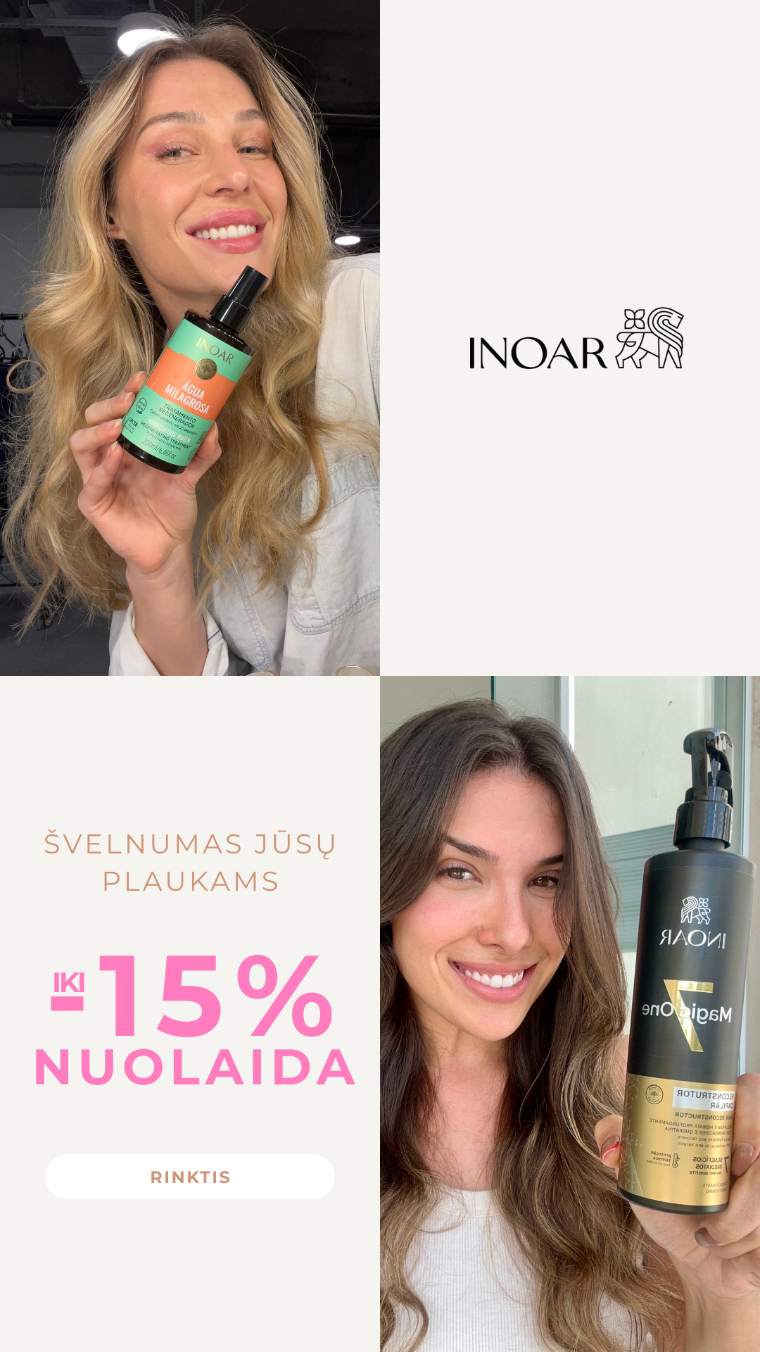 INOAR Lietuva Facebook ad
