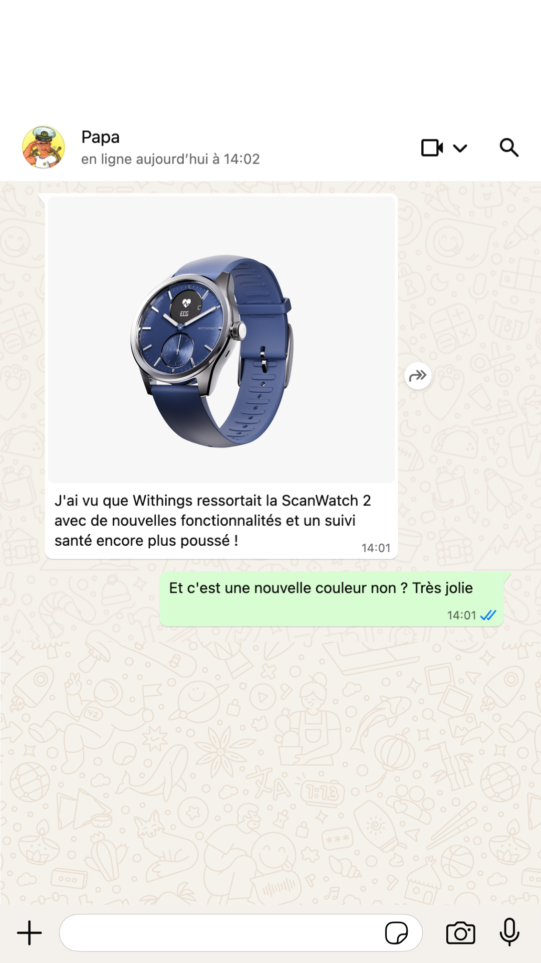Withings Facebook ad from Aug 14, 2026