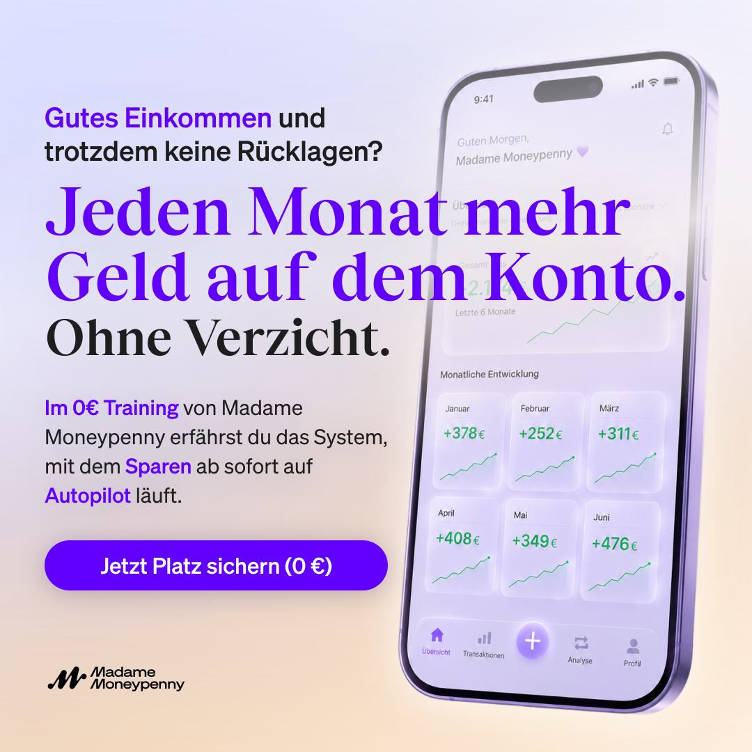 Madame Moneypenny Facebook ad