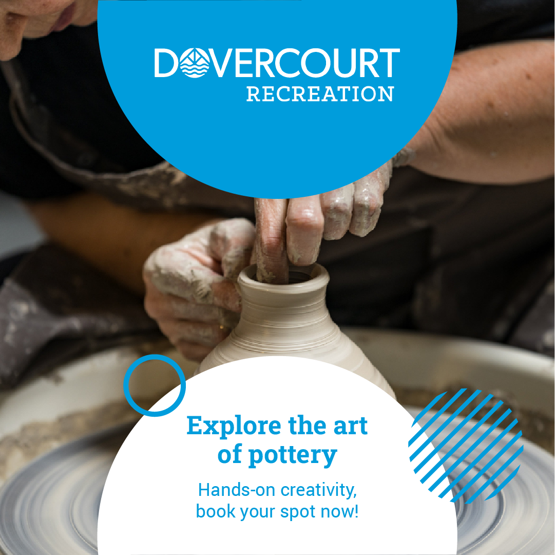 Dovercourt Recreation Centre Facebook ad from May 13, 2026
