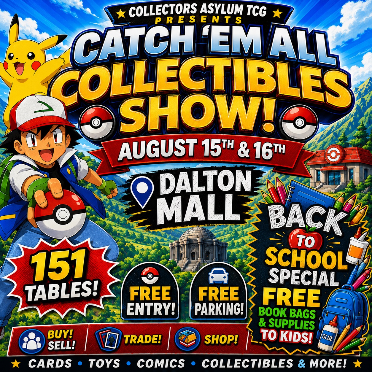 Catch’Em All Collectable Show Facebook ad
