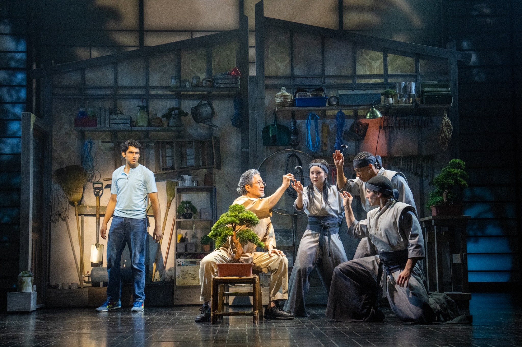Milton Keynes Theatre Facebook ad: The Karate Kid The Musical brings the legendary…