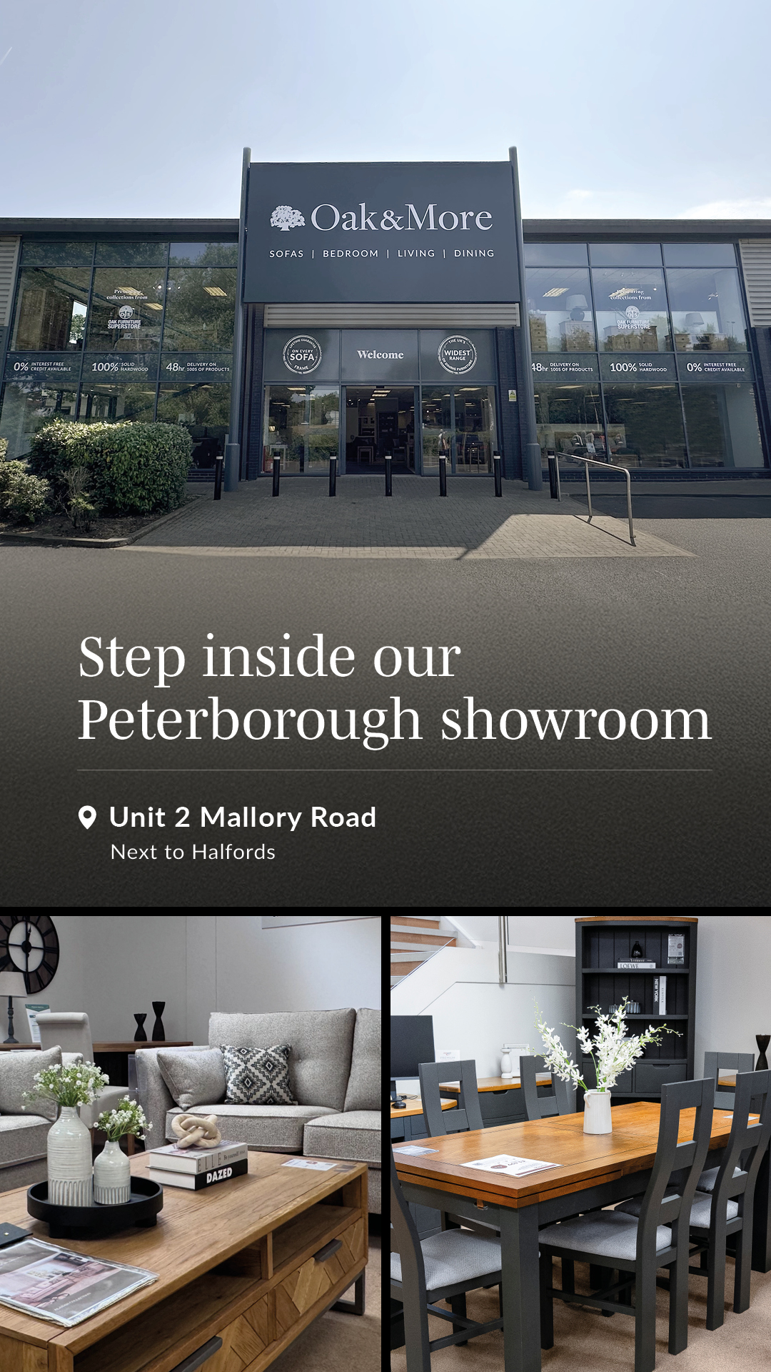OakandMore Facebook ad from Mar 27, 2026