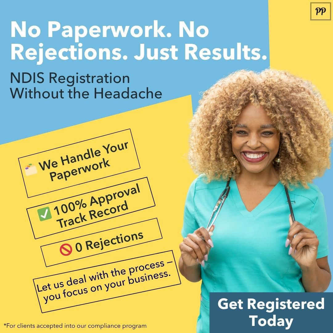 Provider Partners Consulting Facebook ad: NDIS Registration Without the Paperwork