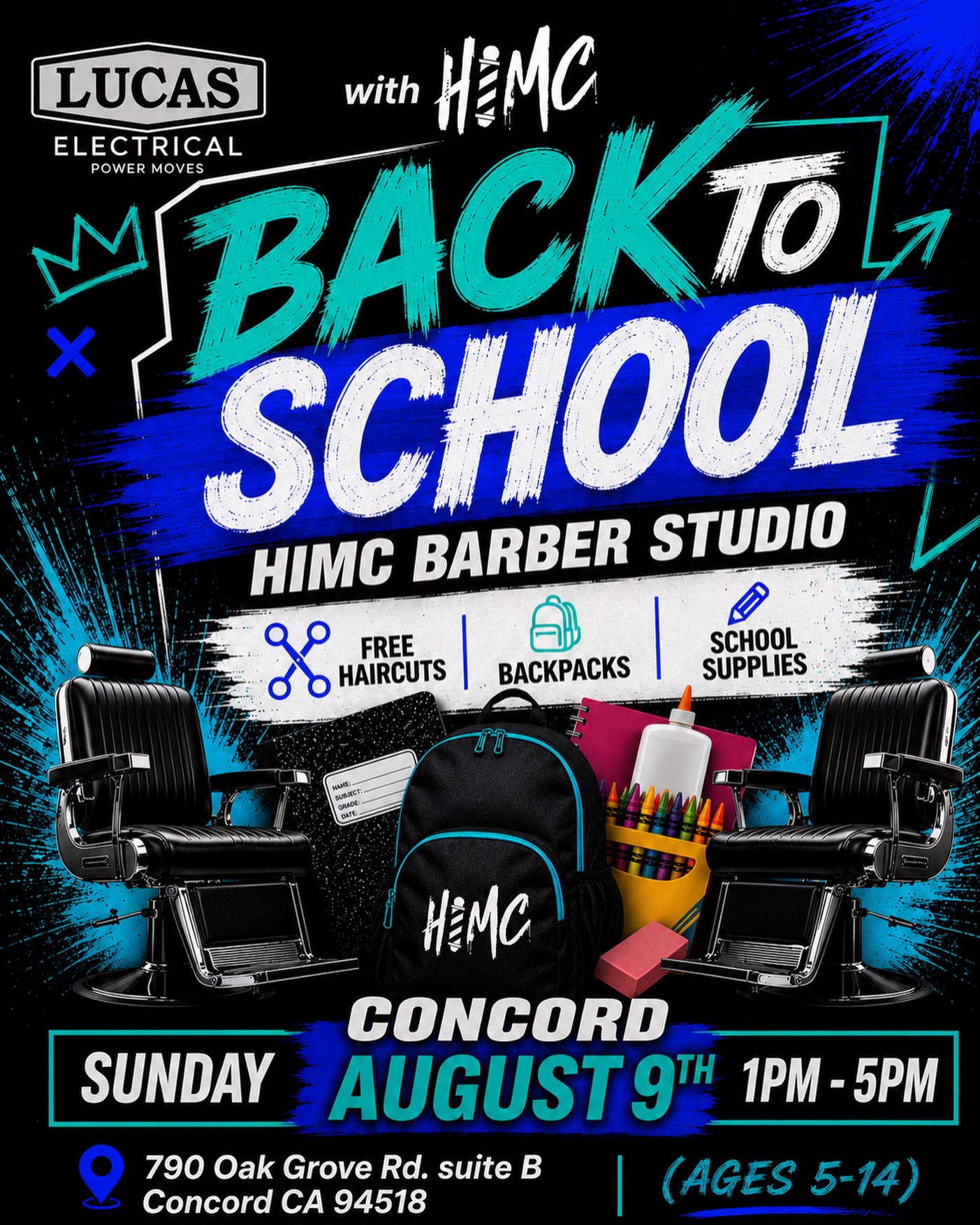 HIMC Barber Studio 19th st Facebook ad