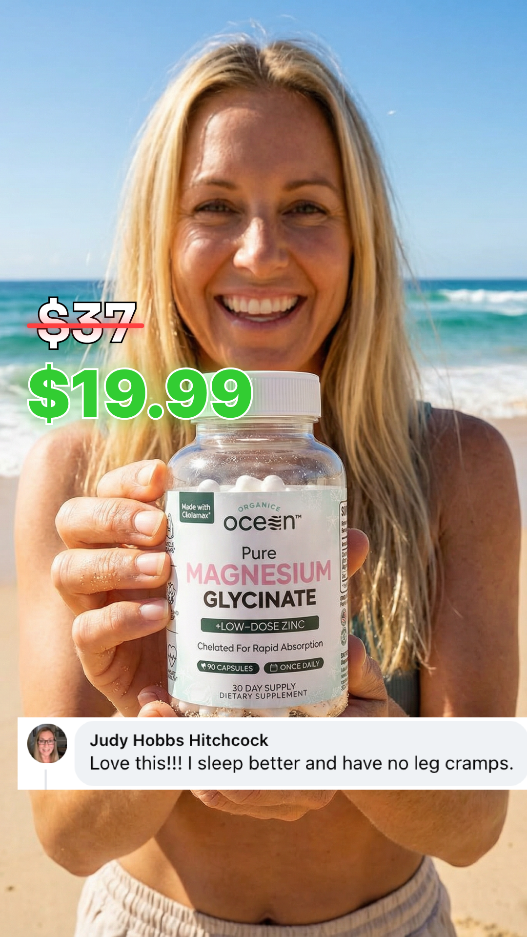 Organics Ocean Facebook ad
