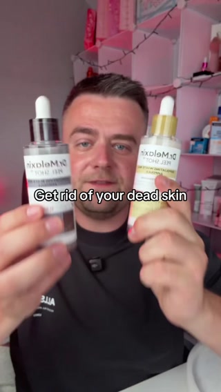 Dr.Melaxin UK Facebook ad: The Original Peel Shot. Skin Reset Starts Here.