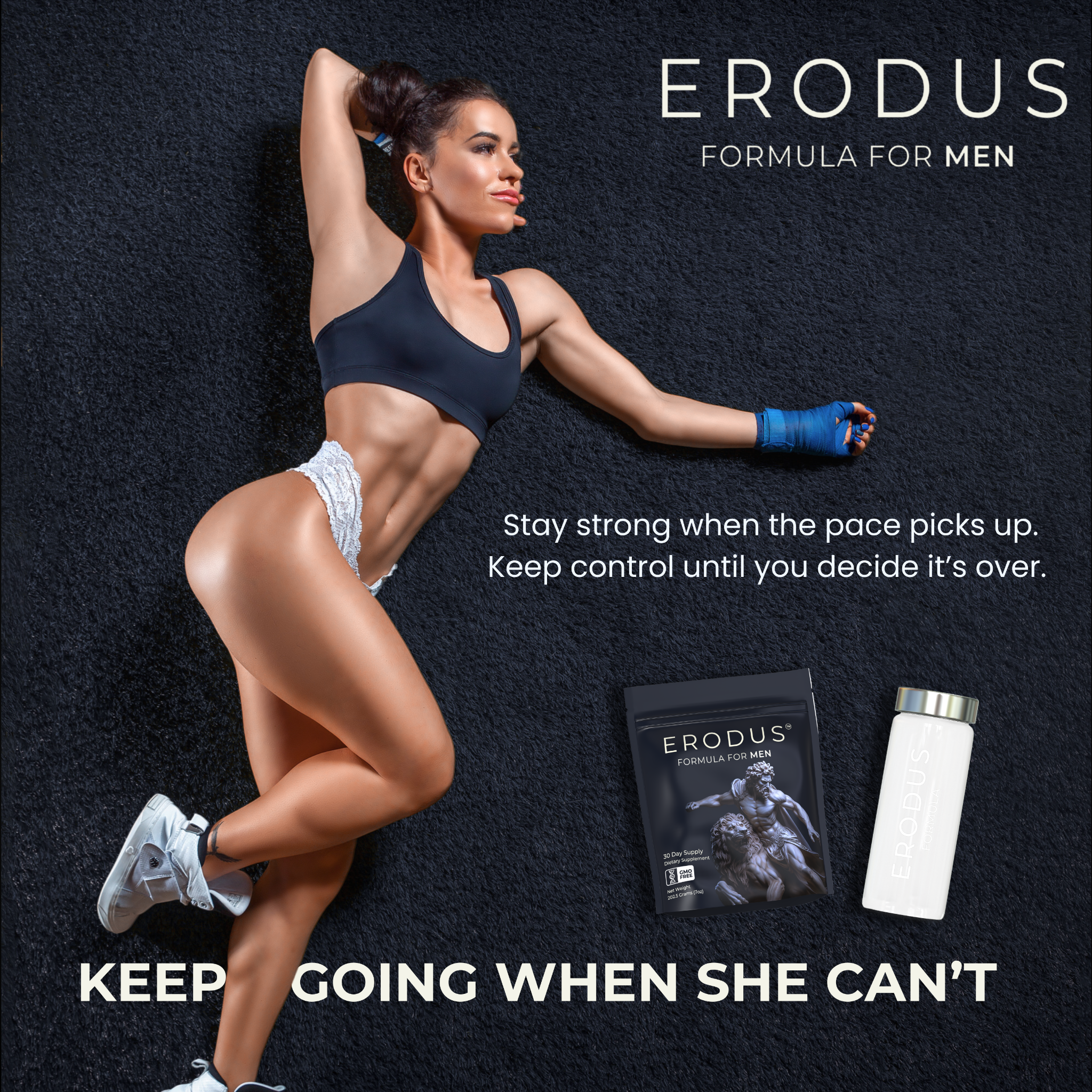 Erodus Formula For Men Facebook ad