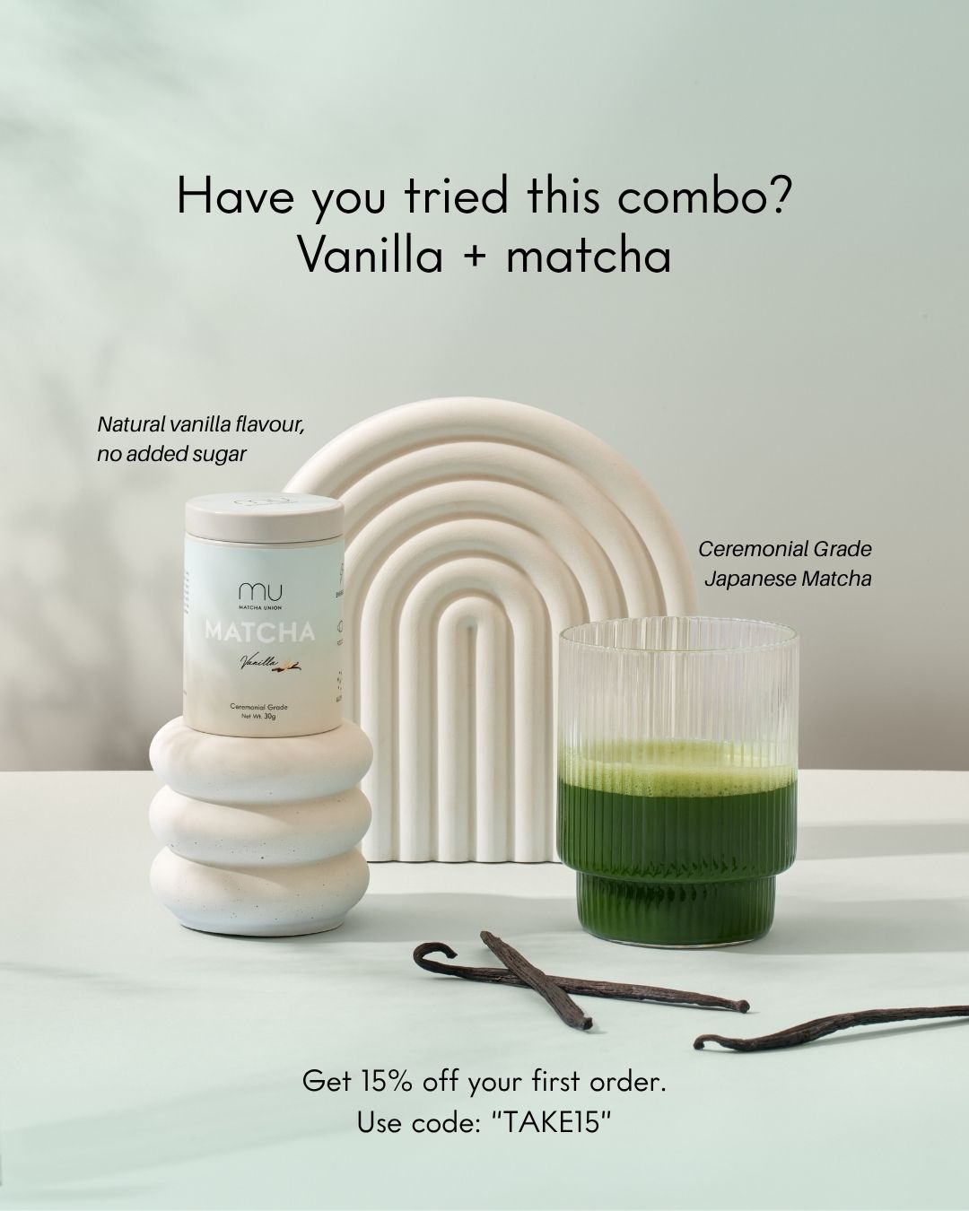 Matcha Union Facebook ad from Aug 5, 2026