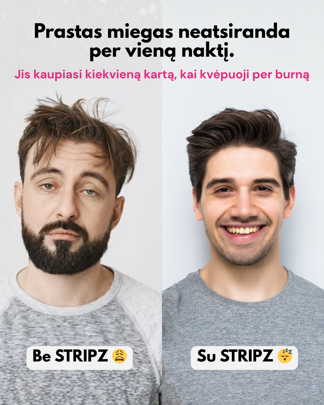 Stripz Facebook ad