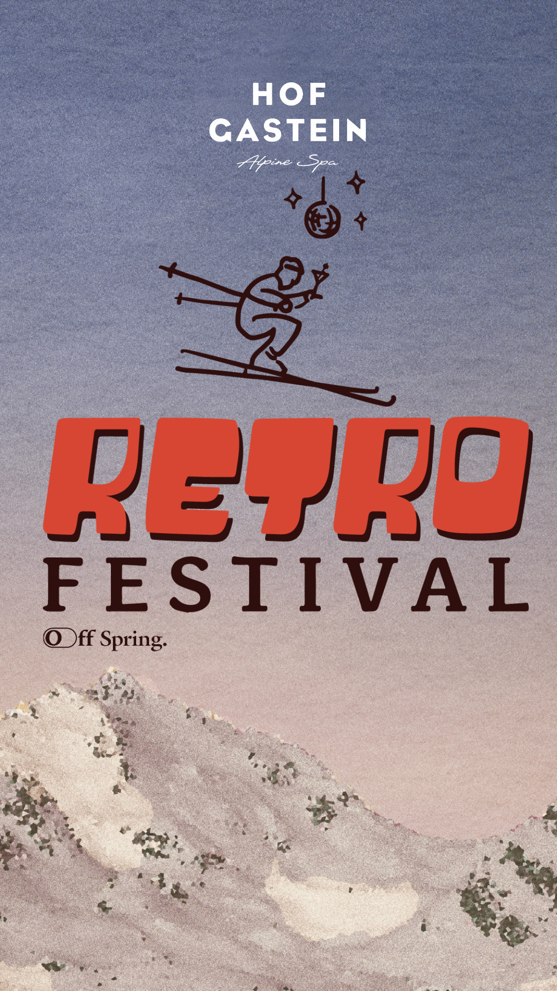 Gastein Facebook ad: Retro Festival Gastein