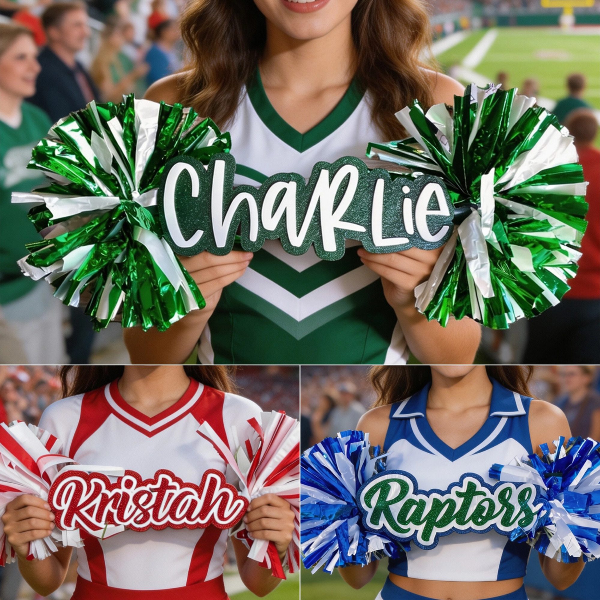 Joyinlist Facebook ad: Custom Cheer Stick -Game Day Signs