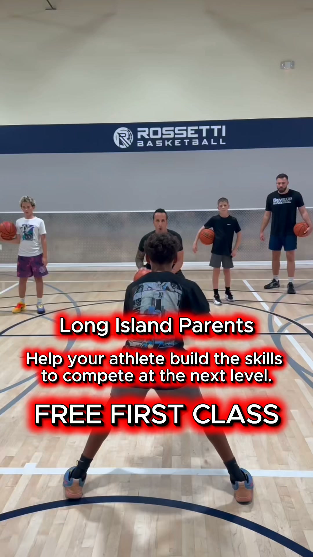 Rossetti Basketball Training Facebook ad: 𝗖𝗼𝗻𝘀𝗶𝘀𝘁𝗲𝗻𝘁 𝗧𝗿𝗮𝗶𝗻𝗶𝗻𝗴. 𝗥𝗲𝗮𝗹…