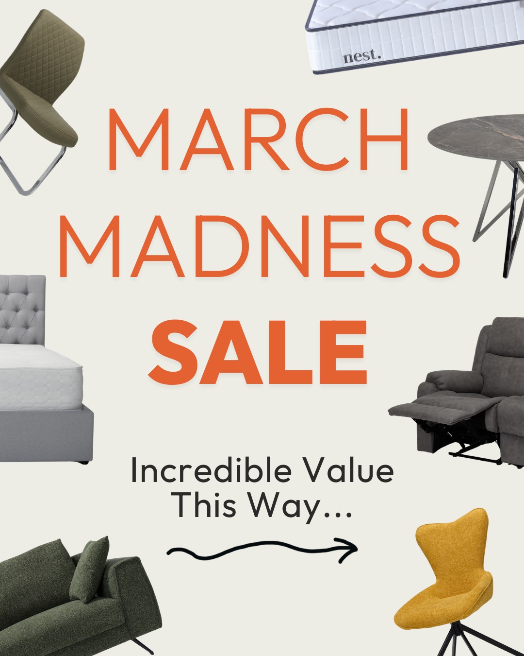 Furniture Outlet Stores Facebook ad