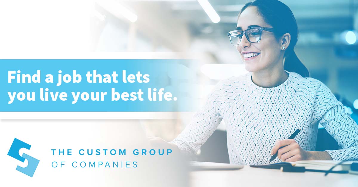 The Custom Group of Companies Facebook ad