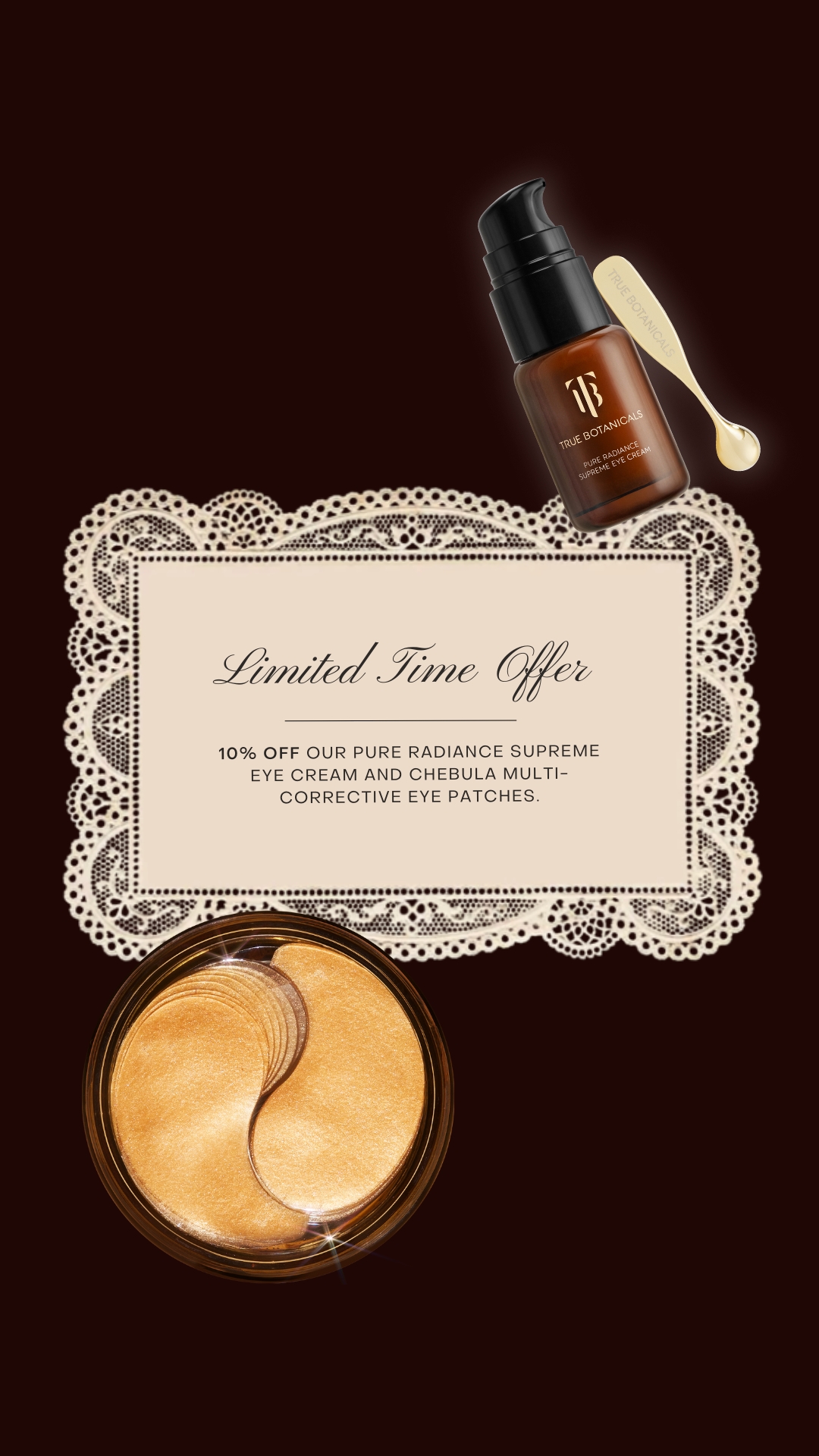 True Botanicals Facebook ad