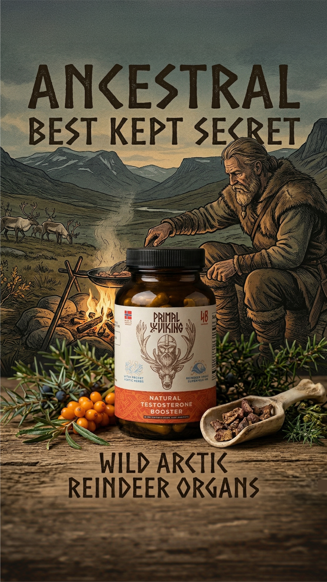 Primal Viking Facebook ad