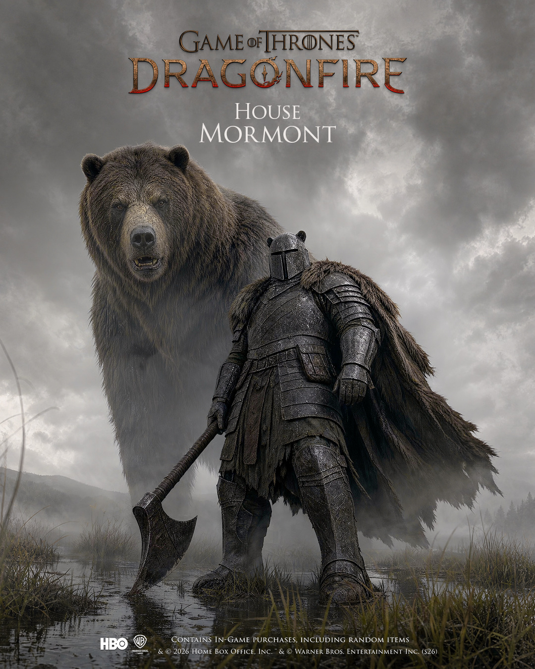Game of Thrones: Dragonfire Facebook ad