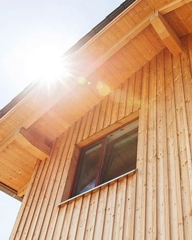 Benoit Barette Facebook ad: Revêtement de bois extérieur et intérieur, Cèdre du Québec…