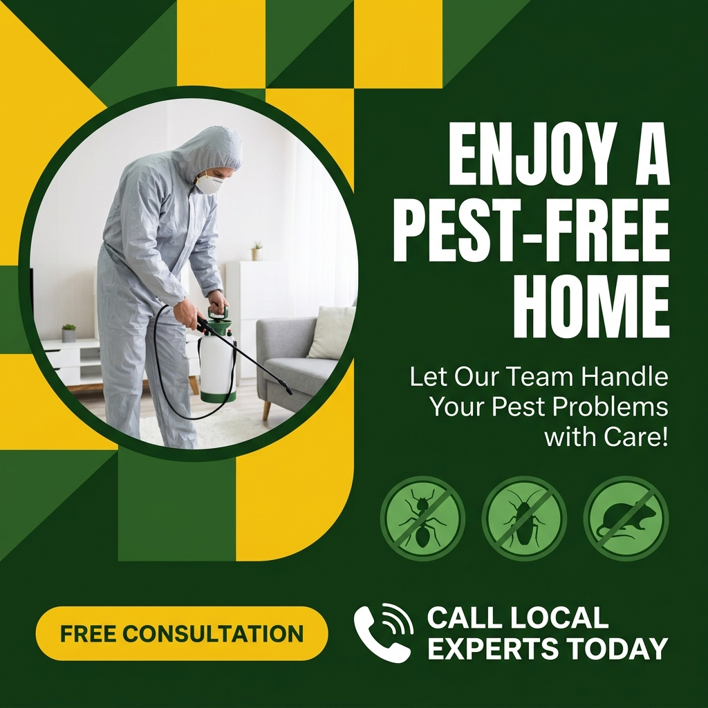 Smart Homeowners Hub Facebook ad: Bed Bug & Pest Control