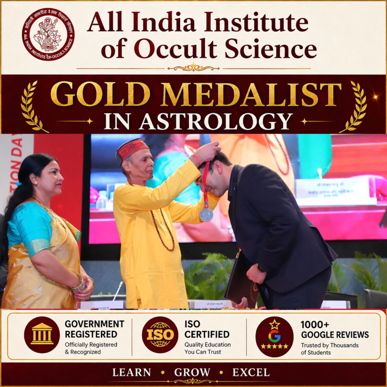 All India Institute of Occult Science Facebook ad: Learn from India's Occult Institute