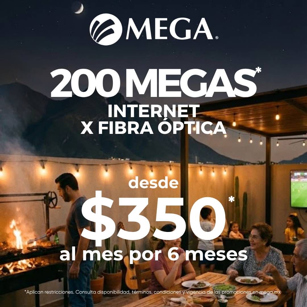 Asesor Comercial Mega Facebook ad: Chatea con nosotros