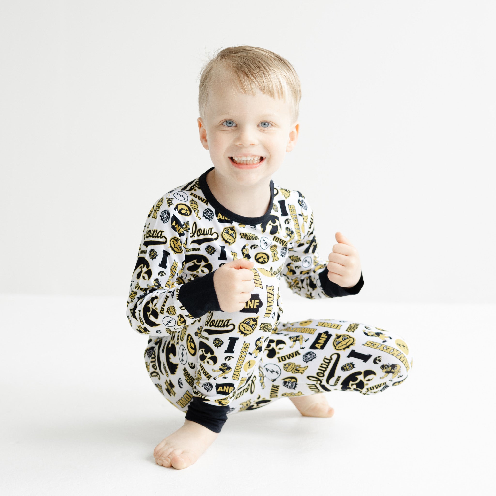 Tailgate Tikes Facebook ad: The PJs they'll never want to take off.
